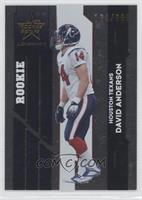 Rookie - David Anderson #/999