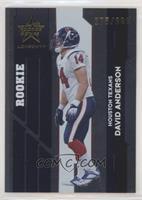 Rookie - David Anderson [Noted] #/999