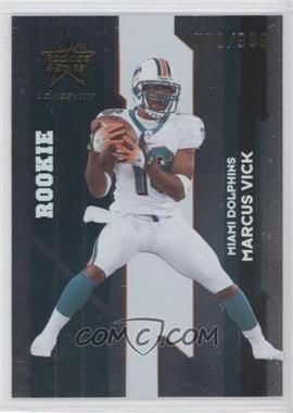 2006 Leaf Rookies & Stars Longevity - [Base] #186 - Rookie - Marcus Vick /999