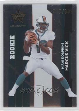 2006 Leaf Rookies & Stars Longevity - [Base] #186 - Rookie - Marcus Vick /999