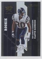 Rookie - Cletis Gordon #/999