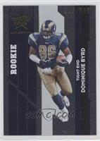 Rookie - Dominique Byrd #/599