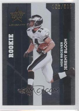 2006 Leaf Rookies & Stars Longevity - [Base] #228 - Rookie - Jeremy Bloom /599