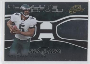 2006 Playoff Absolute Memorabilia - Absolute Heroes - Gold #AH-16 - Donovan McNabb /100