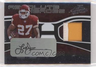 2006 Playoff Absolute Memorabilia - Absolute Heroes - Materials Prime Signatures #AH-10 - Larry Johnson /50 [EX to NM]