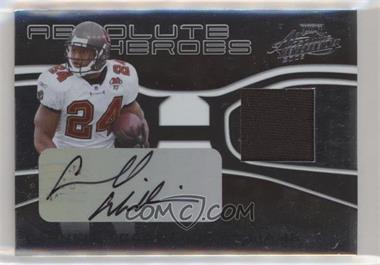 2006 Playoff Absolute Memorabilia - Absolute Heroes - Materials Prime Signatures #AH-22 - Carnell "Cadillac" Williams /50