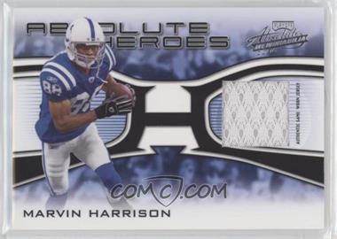 2006 Playoff Absolute Memorabilia - Absolute Heroes - Materials #AH-25 - Marvin Harrison /150