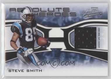 2006 Playoff Absolute Memorabilia - Absolute Heroes - Materials #AH-4 - Steve Smith /150