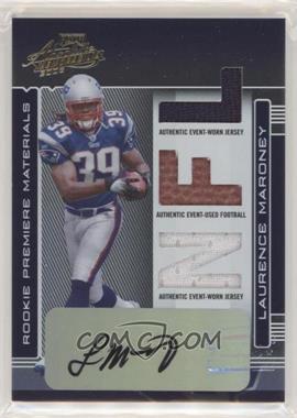 2006 Playoff Absolute Memorabilia - [Base] - Signatures #252 - Rookie Premiere Materials - Laurence Maroney /100