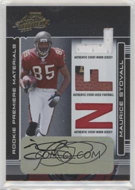 2006 Playoff Absolute Memorabilia - [Base] - Signatures #276 - Rookie Premiere Materials - Maurice Stovall /100