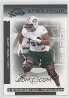 Rookie - D'Brickashaw Ferguson [Noted] #/250