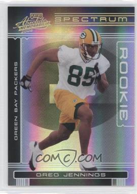 2006 Playoff Absolute Memorabilia - [Base] - Spectrum Gold #151 - Rookie - Greg Jennings /25