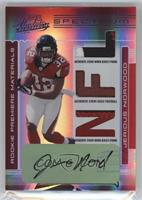 Rookie Premiere Materials - Jerious Norwood #/50