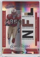 Rookie Premiere Materials - Vernon Davis #/100