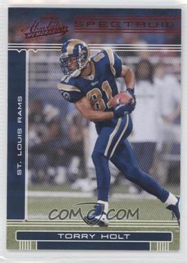 2006 Playoff Absolute Memorabilia - [Base] - Spectrum Red #138 - Torry Holt