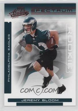 2006 Playoff Absolute Memorabilia - [Base] - Spectrum Red #213 - Rookie - Jeremy Bloom