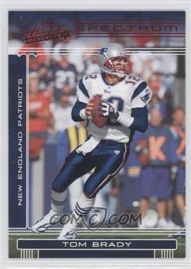 2006 Playoff Absolute Memorabilia - [Base] - Spectrum Red #98 - Tom Brady