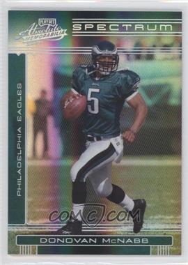 2006 Playoff Absolute Memorabilia - [Base] - Spectrum Silver #116 - Donovan McNabb /100