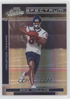 2006 Playoff Absolute Memorabilia - [Base] - Spectrum Silver #17 - Eric Moulds /100