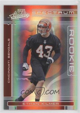 2006 Playoff Absolute Memorabilia - [Base] - Spectrum Silver #210 - Rookie - Ethan Kilmer /100