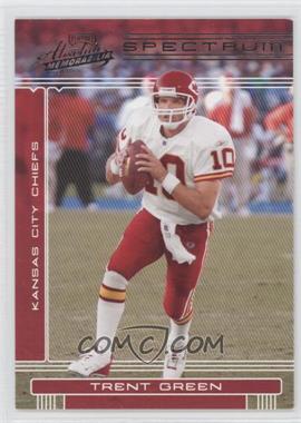 2006 Playoff Absolute Memorabilia - [Base] - Spectrum Silver #81 - Trent Green /100