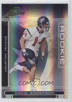 Rookie - David Anderson #/999