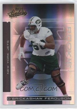 2006 Playoff Absolute Memorabilia - [Base] #175 - Rookie - D'Brickashaw Ferguson /999