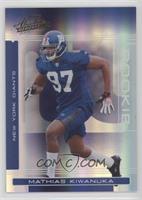 Rookie - Mathias Kiwanuka #/999