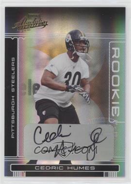 2006 Playoff Absolute Memorabilia - [Base] #230 - Rookie - Cedric Humes /349