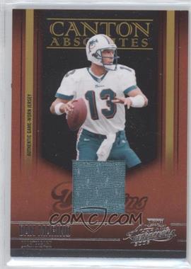 2006 Playoff Absolute Memorabilia - Canton Absolutes - Materials #CA-16 - Dan Marino /150