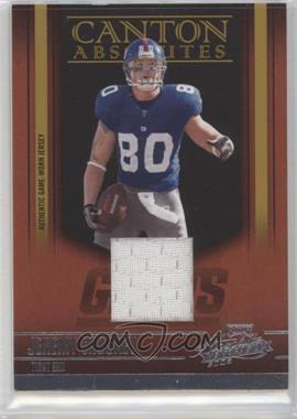 2006 Playoff Absolute Memorabilia - Canton Absolutes - Materials #CA-24 - Jeremy Shockey /150