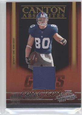 2006 Playoff Absolute Memorabilia - Canton Absolutes - Materials #CA-24 - Jeremy Shockey /150