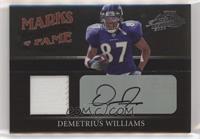 Demetrius Williams #/25