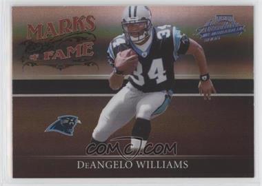 2006 Playoff Absolute Memorabilia - Marks of Fame - Spectrum #MF - 33 - DeAngelo Williams /25