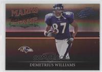 Demetrius Williams #/25