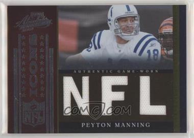 2006 Playoff Absolute Memorabilia - NFL Icons #NFLI-7 - Peyton Manning /50