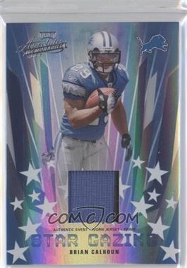 2006 Playoff Absolute Memorabilia - Star Gazing - Prime #SG-31 - Brian Calhoun /50