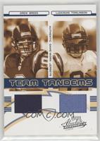 Drew Brees, LaDainian Tomlinson #/100