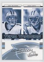 Jake Delhomme, Steve Smith #/250