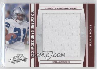 2006 Playoff Absolute Memorabilia - Tools of the Trade - Red Jumbo Materials #TOT-67 - Julius Jones /50