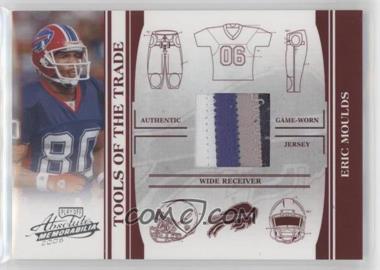 2006 Playoff Absolute Memorabilia - Tools of the Trade - Red Materials #TOT-58 - Eric Moulds /100