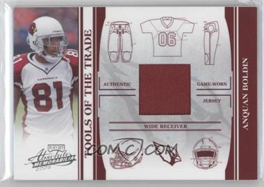 2006 Playoff Absolute Memorabilia - Tools of the Trade - Red Materials #TOT-8 - Anquan Boldin /100