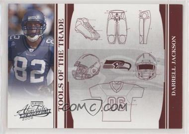 2006 Playoff Absolute Memorabilia - Tools of the Trade - Red #TOT-40 - Darrell Jackson /100 [EX to NM]