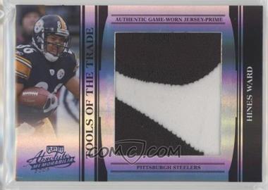 2006 Playoff Absolute Memorabilia - Tools of the Trade - Spectrum Black Jumbo Materials Prime #TOT-61 - Hines Ward /1