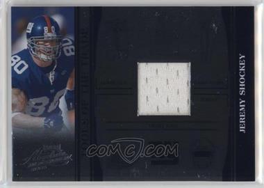 2006 Playoff Absolute Memorabilia - Tools of the Trade - Spectrum Black Materials Prime #TOT-74 - Jeremy Shockey /50