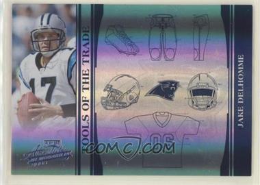2006 Playoff Absolute Memorabilia - Tools of the Trade - Spectrum Blue #TOT-68 - Jake Delhomme /10