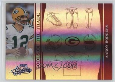 2006 Playoff Absolute Memorabilia - Tools of the Trade - Spectrum Red #TOT-2 - Aaron Rodgers /25