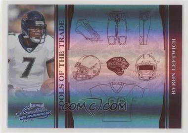 2006 Playoff Absolute Memorabilia - Tools of the Trade - Spectrum Red #TOT-24 - Byron Leftwich /25