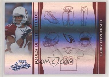 2006 Playoff Absolute Memorabilia - Tools of the Trade - Spectrum Red #TOT-89 - Larry Fitzgerald /25