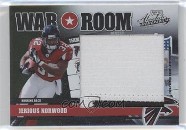 2006 Playoff Absolute Memorabilia - War Room - Jumbo Prime #WR-20 - Jerious Norwood /25